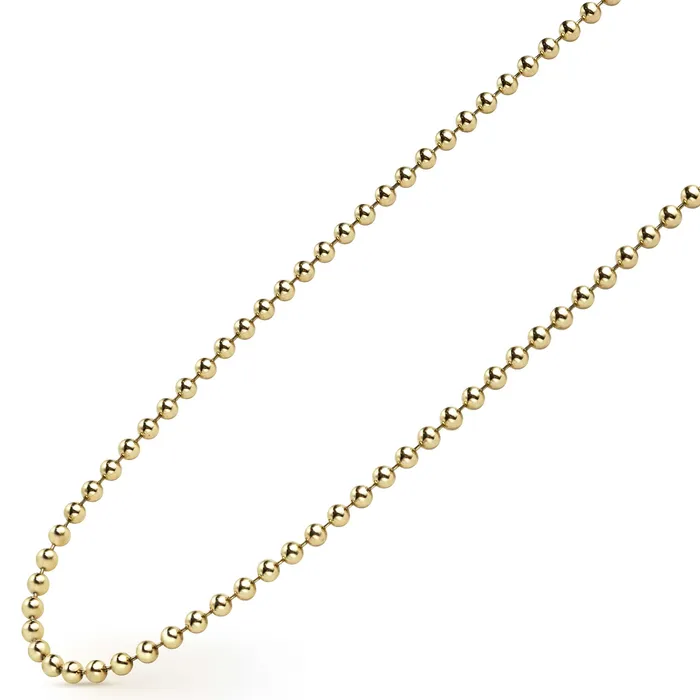 Anthem 18K Gold Ball Chain Necklace LAGOS Necklaces