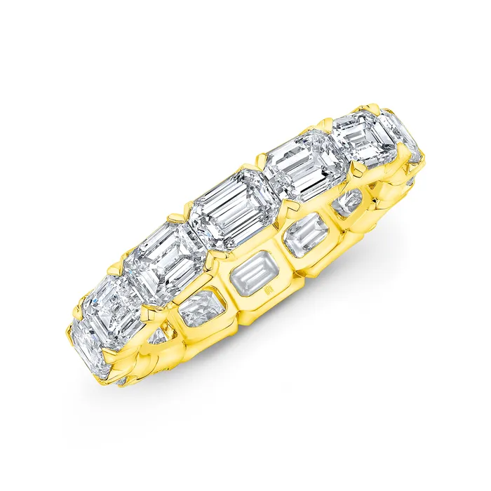 Rings Rahaminov Diamonds Emerald Cut Diamond Eternity Band 564tw