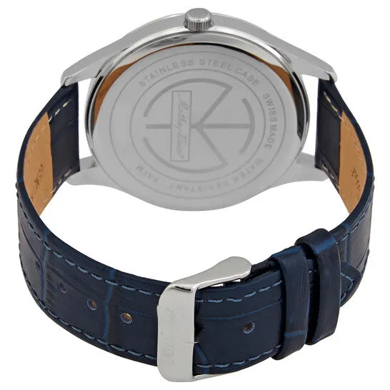 JMS always Watches Original MatheyTissot Urban Blue Dial Blue Leather Mens Watch H411ABU JMS always Watches Original MatheyTissot Urban Blue Dial Blue Leather Mens Watch H411ABU