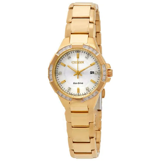 Original Citizen Riva Diamond Silver Dial Ladies Watch EW246251A JMS always Watches Original Citizen Riva Diamond Silver Dial Ladies Watch EW246251A JMS always Watches
