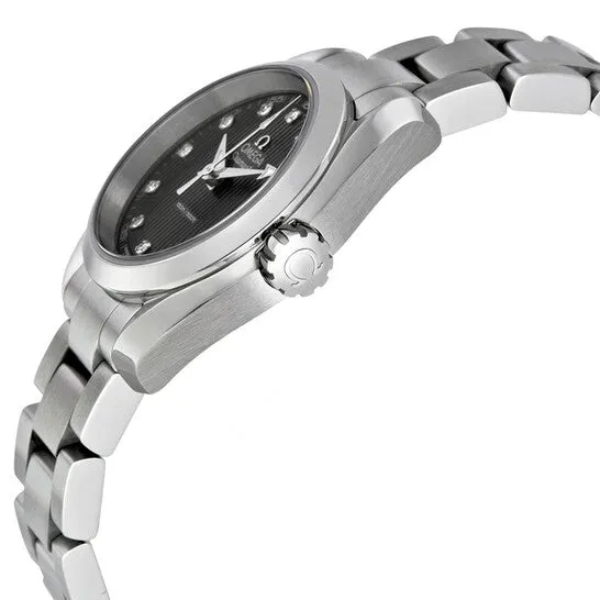 Original Omega Seamaster Aqua Terra Diamond Dark Grey Dial Ladies Watch 23110306056001 JMS always Watches Original Omega Seamaster Aqua Terra Diamond Dark Grey Dial Ladies Watch 23110306056001 JMS always Watches