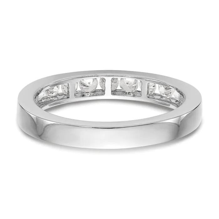 Rings Goldia 14k White Gold 12 Ct Lab Grown Diamond VSSI G Wedding Band Ring