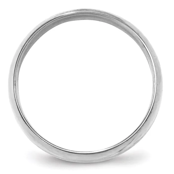 Solid 18K White Gold 6mm Light Weight Comfort Fit MensWomens Wedding Band Ring Size 135 Goldia Rings Solid 18K White Gold 6mm Light Weight Comfort Fit MensWomens Wedding Band Ring Size 135 Goldia Rings