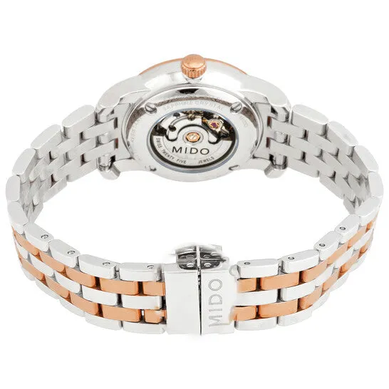 Watches JMS always Original Mido Baroncelli Automatic Diamond Bronze Dial Ladies Watch M76009671