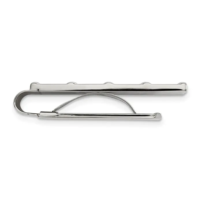 Bracelets TreasureFineJewelers Chisel Stainless Steel Polished and Brushed Money Clip