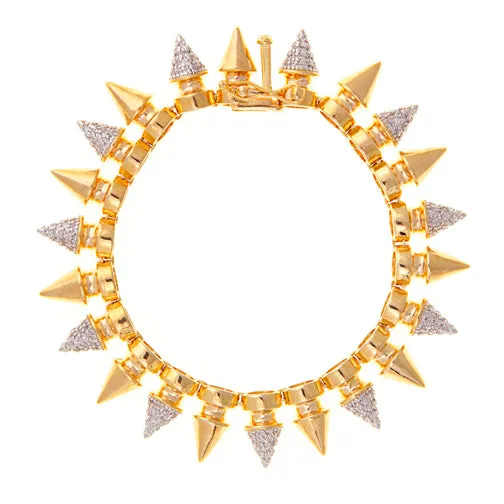 Bracelets Tree Spike Skip Pave vendorunknown