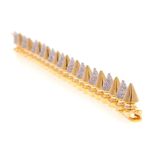 Bracelets Tree Spike Skip Pave vendorunknown