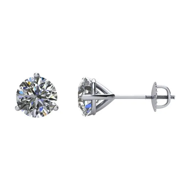 Earrings TreasureFineJewelers 14K White Gold 14 CTW Natural Diamond Earrings Earrings TreasureFineJewelers 14K White Gold 14 CTW Natural Diamond Earrings