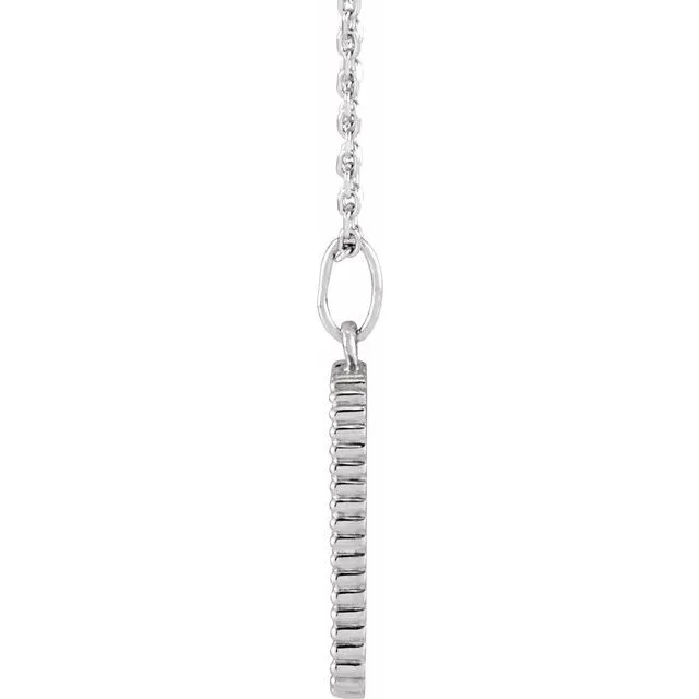 Necklaces Sterling Silver Bow and Arrow 1618 Necklace TreasureFineJewelers